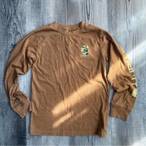 Brown Carhartt Long Sleeve Shirt
